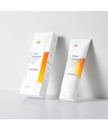 Dove Cream Serum Niacinamide - Even Tone & Dark Spot Treatment with Vitamin C Pro-Retinol & Shea Butter - 8 oz | International Shipping Available - Buy Online on GoSupps.com