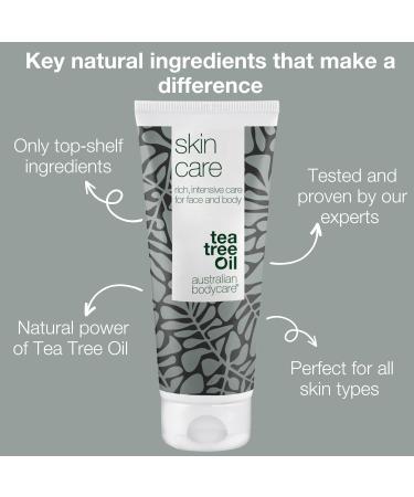 Skin Care cream for very dry skin - 100 ml Moisturizing multi-cream for body and face - With Tea Tree Oil that relieves skin problems - Leaves the skin softened & moisturized Australian Bodycare - Buy Online on GoSupps.com