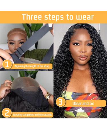 Gluess Wig Human Hair 5x5 Pre Cut Lace Bob Wig - Short Curly 14 Inch Natural Hairline Beginner Friendly 180% Density - Buy Online on GoSupps.com
