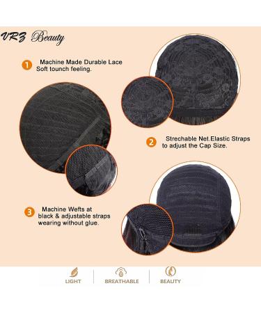 VRZ Human Hair Short Pixie Wig with Bangs - Black Layered Wavy Pixie Cut for Women - Buy Online on GoSupps.com