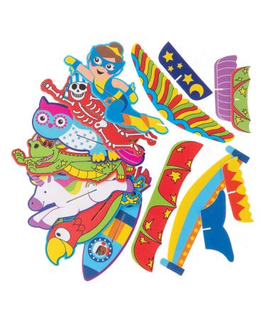 Buy Baker Ross AT910 Flying Glider Bumper Assortment - Fun Kids Party Favors & Small Toys Pack of 12 | International Shipping Available - Buy Online on GoSupps.com