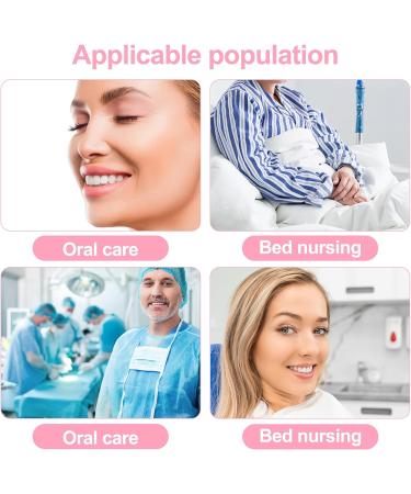 Supvox 100pcs Disposable Oral Care Sponge Swabs - Tooth Cleaning Mouth Swabs for Enhanced Dental Hygiene | International Shipping Available - Buy Online on GoSupps.com