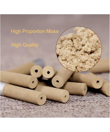 BANGHA Mini Moxa Rolls - 200pcs Moxa Candle for Acupuncture & Moxibustion Therapy | Brown Massage Stick - Buy Online on GoSupps.com
