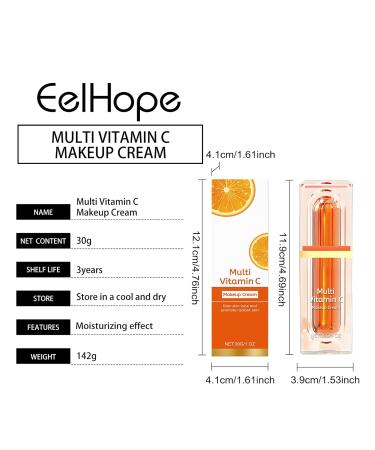 Aislor Vitamin C Face Serum with Jojoba Oil and Botanical Extracts for Hydration Skin Brightening and Smooth Glowing Complexion Orange One Size One Size Orange - Buy Online on GoSupps.com