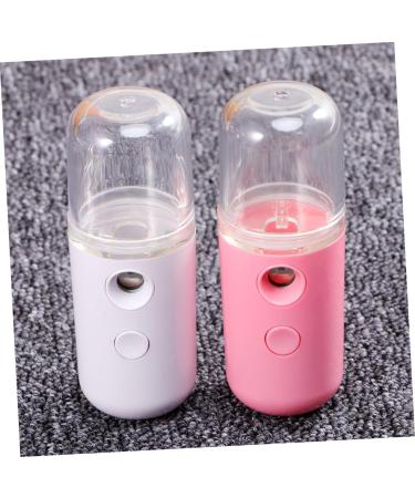  Mikinona Mikinona 2Pcs Spa Steam Mini Facial Vaporizer Mini Humidifier Mist Maker Instrument Cosmetic Face Sprayer Beauty Equipment - Buy Online on GoSupps.com