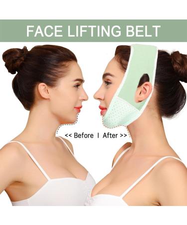 Masque Double Menton R ducteur Gaine Visage Anti Double Menton Bande Anti Double Mentons R utilisable Effet Raffermissant & Amincissant Bande Raffermissante Visage Respirante Confortable et Respirant - Buy Online on GoSupps.com