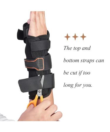 Buy Left Hand Medium Wrist Brace & Thumb Spica Splint for De Quervain's Tenosynovitis Tendonitis Carpal Tunnel & Arthritis - International Shipping Available - Buy Online on GoSupps.com