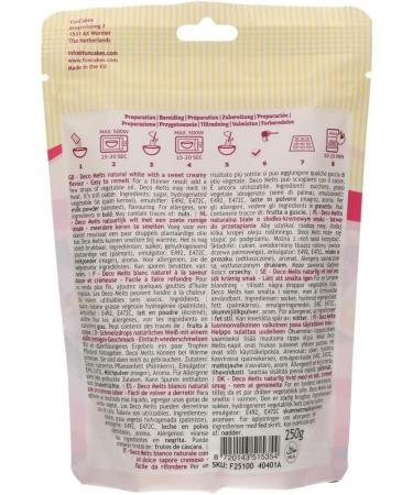 FunCakes Deco Melts Natural White No E171 AZO Free 1 kg chocolate 1 kg - Buy Online on GoSupps.com