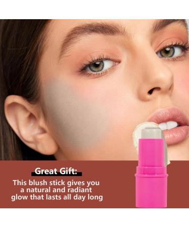 Highlighter Makeup Stick - Face Makeup Stick For Easy Application - Long-Lasting Creamy Makeup Stick For Face And Cheeks Blush For Women Girls Hersil 05# - Buy Online on GoSupps.com