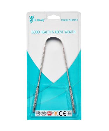 Tongue Scraper Stainless Steel for adult   The Tongue Cleaner Ayurvedic Metal Removes Bad Breath from the Mouth   Scraper for Tongue Surgical Professional for Men and Kids
