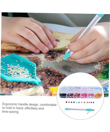 Beavorty 2 Sets Manual Drilling Pen Hot Pen Rhinestone for Nails Sewing Cross Pen Embroidery Tools Kit De Manicura Stylus Drill Flat Back Gems Hand Tools Diamond Hand Pen Manicure PC - Buy Online on GoSupps.com
