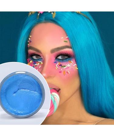 Buy Blue Hair Color Wax - Natural Matte Finish for Party Cosplay & Halloween | International Shipping Available - Buy Online on GoSupps.com