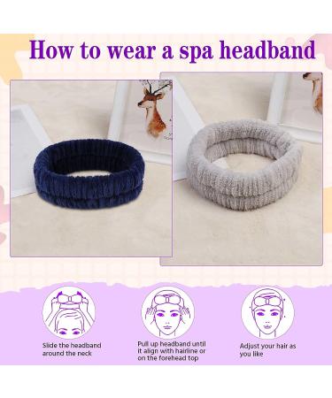YGQQOY Spa Headband - Soft Skincare and Makeup Headband for Washing Face - Buy Online on GoSupps.com