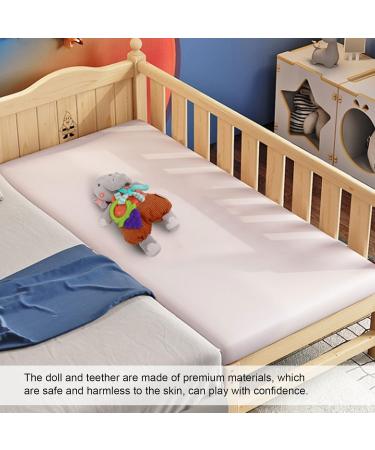 Soft Plush Newborn Cuddly Toy - Sensory Elephant Doll with Bite Ring for Baby Sleep & Comfort - Buy Online on GoSupps.com