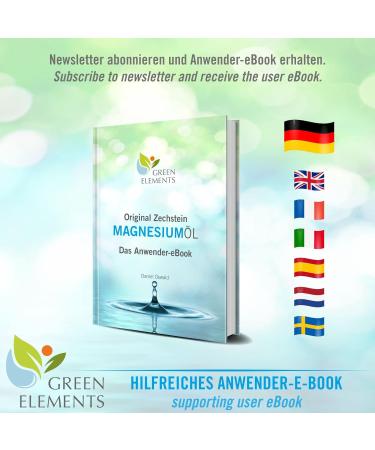 Zechstein Magnesium Oil PURE | 1000 ml Natural Brine + 100 ml Spray Bottle | Premium International Shipping - Buy Online on GoSupps.com