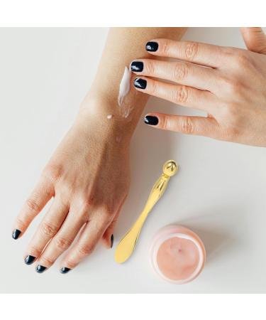 POPETPOP 5pi ces Applicateur Contour des Yeux M tal Stick de Massage pour Yeux et Visage Design Compact pour Trousse Maquillage Outil de Soin Visage Portable - Buy Online on GoSupps.com