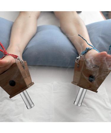 5-St Moxa Presser Smoke-Free Moxa Tank - MOSSISTICK Shorter Chinese Moxa Eye Stick & Burner - Moxibustion Device for Massage - Rustproof Steel - Buy Online on GoSupps.com