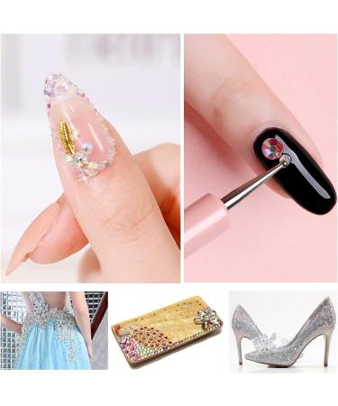 Nail Gems 4 Boxes Flatback Mixed Crystal Rhinestones for Nails Shiny Nail Rhinestones Diamonds for Nail and Face Art Design Decoration DIY Crafts - Buy Online on GoSupps.com