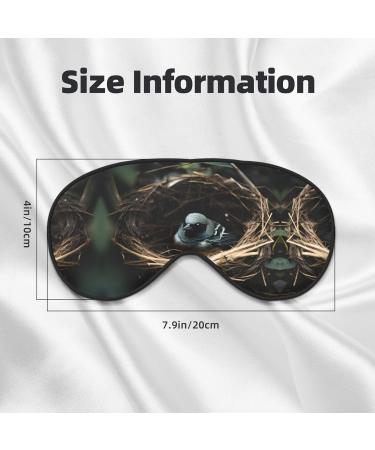 Little Bird Nest Eye Mask - Soft Adjustable Sleep Mask for Men & Women | Comfortable Nighttime Eye Cover - Buy Online on GoSupps.com