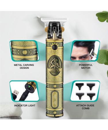 Professional Hair Clippers for Men | USB Rechargeable Electric Hair Clipper T9 | Precision Carving & Styling - Buy Online on GoSupps.com