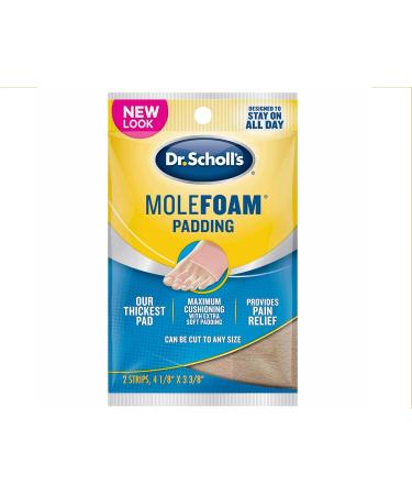 Dr. Scholl's Molefoam Padding 2 each - Pack of 6 - Varied Packaging - Buy Online on GoSupps.com