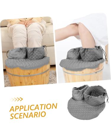 MERRYHAPY Thermal Insulation Foot Bath Cover Bucket Protectors Foot Bath Bucket Cover Foot Washing Barrel Cover Sauna Foot Bath Accessory Bucket Holder Foot Soaking Bucket Cover - Buy Online on GoSupps.com