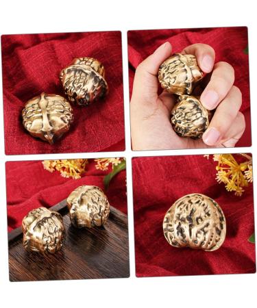 Magiclulu Handball Ornaments - Chinese Fitness Balls & Walnuts for Gym Decor - Brass Handled Women's Exercise Accessories - Buy Online on GoSupps.com