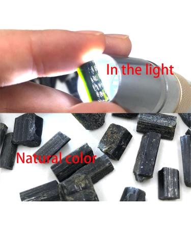 Natural Crystal Rough 10g Raw Natural Green Tourmaline Schorl Crystal Gem Original Specimen Rough Stone Jewelery Making - Buy Online on GoSupps.com