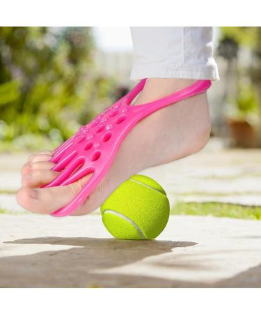 High Elasticity Toe Stretcher for Bunions Correction - 1 Pair Toe Spacers with Bump Massage Points for Women Men (Pink) - Buy Online on GoSupps.com