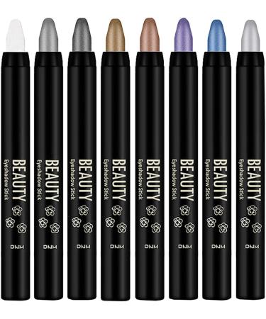 lyanny lyanny Set of 8 cream eyeliner pencils water-resistant long-lasting for cosmetics - Buy Online on GoSupps.com