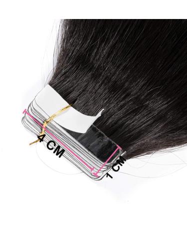 Buy SEGO TAPE Real Hair Extensions - 20 Tressen 50g Remy Hair 16 Natural Black #1B + 10 Free Tapes - International Shipping - Buy Online on GoSupps.com