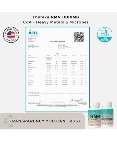 NMN Supplement 1000mg Pure - Liposomal NMN for NAD+ Supplement Tested in USA 60 Capsules - Buy Online on GoSupps.com