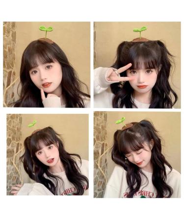 2 Packs Bean Sprouts Hair Clips for Girls and Women - Fun Plant Grass Design - Buy Online on GoSupps.com
