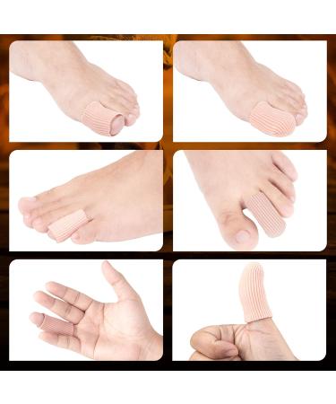 BlisterPod Gel Toe Caps (2-Pack) Narrow Size for Small Toes | Stop Rubbing & Prevent Toe Blisters | Double Cushion Gel Layer for Extra Relief in Sport | Hypoallergenic Latex Free Washable Reusable - Buy Online on GoSupps.com