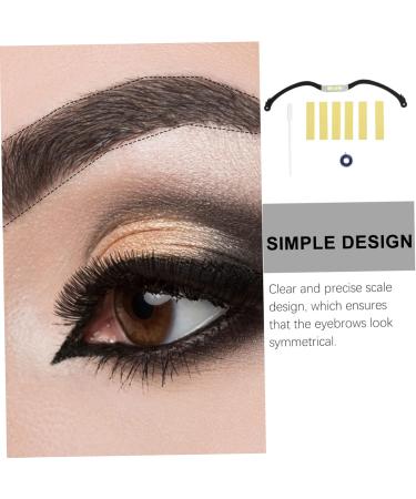Balacoo 2 pcs Marker Measure Eyebrow Metal Mapping Premium Line Auxiliary Shaping Professional Measuring 1 count (Pack of 1) Blackx2pcs - Buy Online on GoSupps.com
