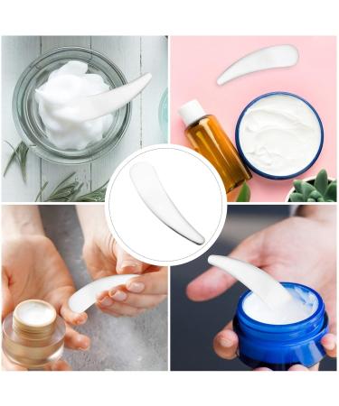 Beaupretty Stainless Steel Cosmetic Spatulas for Facial Cream & Masks | Skin Care Mixing Spoon | 7x2x0.2cm Silver - Buy Online on GoSupps.com
