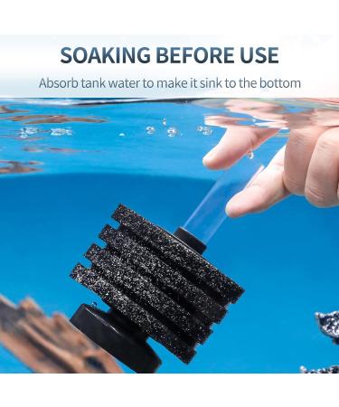 Pawfly Nano Corner Sponge Filter - Quiet Organic Foam Filter for Betta Fry Shrimp & Small Fish - Perfect for Aquariums Up to 40L - Air Pump Not Included - Buy Online on GoSupps.com