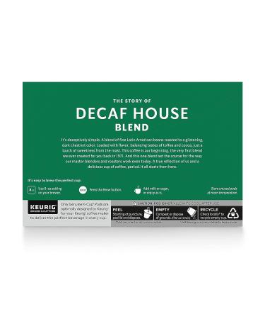 Starbucks Decaf House Blend K-Cup Coffee Pods - 60 Pods for Keurig Brewers - Buy Online on GoSupps.com