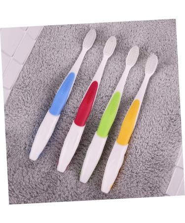 ULTECHNOVO Soft Toothbrush 4 Pack - Gentle Training Brushes for Toddlers with Silver Ion Protection | Children's Oral Care - Buy Online on GoSupps.com