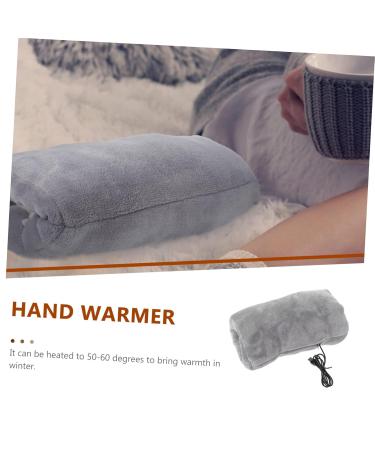 Gray Portable Heated Foot Load for Seniors | Rechargeable Furry Muscles for Pain Relief - Ideal for Older Adults - Buy Online on GoSupps.com