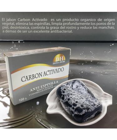 Buy Diosa Hebe Activated Charcoal Soap - Natural Detox Cleanser | Best International Shipping - Buy Online on GoSupps.com