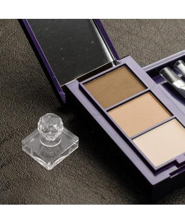  GETAJGHSD 3 Piece Eyeshadow Press Stamp for Even Makeup for Highlighter Blush Eyeshadow Creative Blending Smooth Finish Suitable for Self Makeup Applications - Buy Online on GoSupps.com