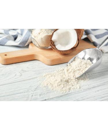 Jeske Sports Supplies Tasty Pott Organic coconut flour glutenfree flour from ground coconuts vegan cuisine cake plant flour in bag 1000 g - Buy Online on GoSupps.com