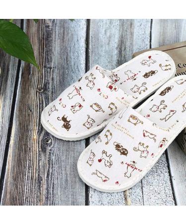 Buy Heallily Disposable House Shoes for Couples - Slipproof Hotel Slippers & Travel Sandals - Comfort & Convenience - Buy Online on GoSupps.com