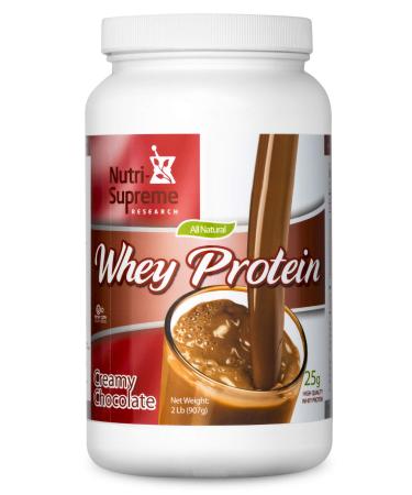 Whey Protein Powder Dairy Cholov Yisroel Creamy Chocolate -2Lbs.