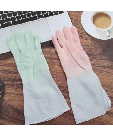 Laundry gloves latex gloves dishwashing housekeeping rubber kitchen gloves cleaning housekeeping gloves glove Medium - Buy Online on GoSupps.com