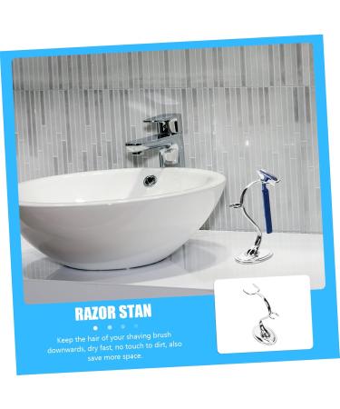 Beaupretty Razor Holder & Brush Bracket for Men - Durable Organizer Stand for Razors & Electric Shaving Accessories - Buy Online on GoSupps.com