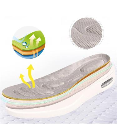 Unisex Diabetes Shoes - Anti-Slip Extra Wide Diabetic Shoes for Men Women - Breathable & Comfortable - Size 9 Crystal Silver - Buy Online on GoSupps.com