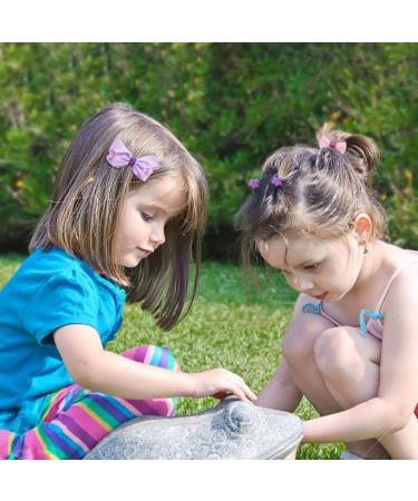 Shop Melliex 36-Piece Hair Clip Set for Girls | Cute Baby Hairpins in Pink & Purple | Ideal for Children s Haircuts & Hairstyles - Buy Online on GoSupps.com