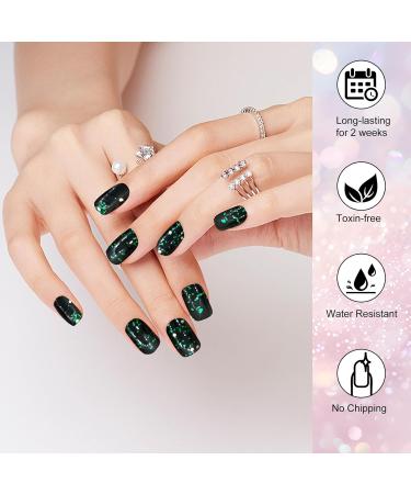  BoloShine Boloshine Set of 22 Semi-Cured Gel Strips Extra Long Soft and Glossy French Manicure Stickers - Buy Online on GoSupps.com